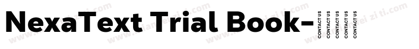 NexaText Trial Book字体转换
